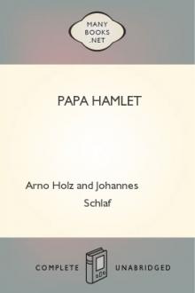 Arno Holz Papa Hamlet Pdf